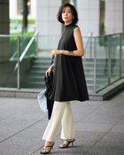 【ドゥクラッセ/DoCLASSE】のUVスラブ・ジェットセッターズ/ハイネックチュニック ブラック|ID: prp329100004934052 ipo3291000000037256727