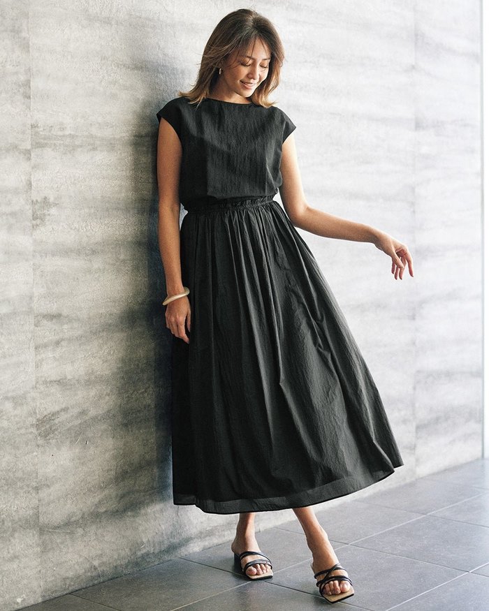 【ドゥクラッセ/DoCLASSE】のシアー&グログラン・ギャザーワンピース インテリア・キッズ・メンズ・レディースファッション・服の通販 founy(ファニー) https://founy.com/ ファッション Fashion レディースファッション Fashion for Women ワンピース Dresses ギャザー Gathered, Ruffled グログラン Grosgrain, Grosgrain Ribbon コンパクト Compact, Small Size シアー Sheer, See-Through フレア Flare, Flared フレンチ French, French Style |ID: prp329100004934053 ipo3291000000037098200