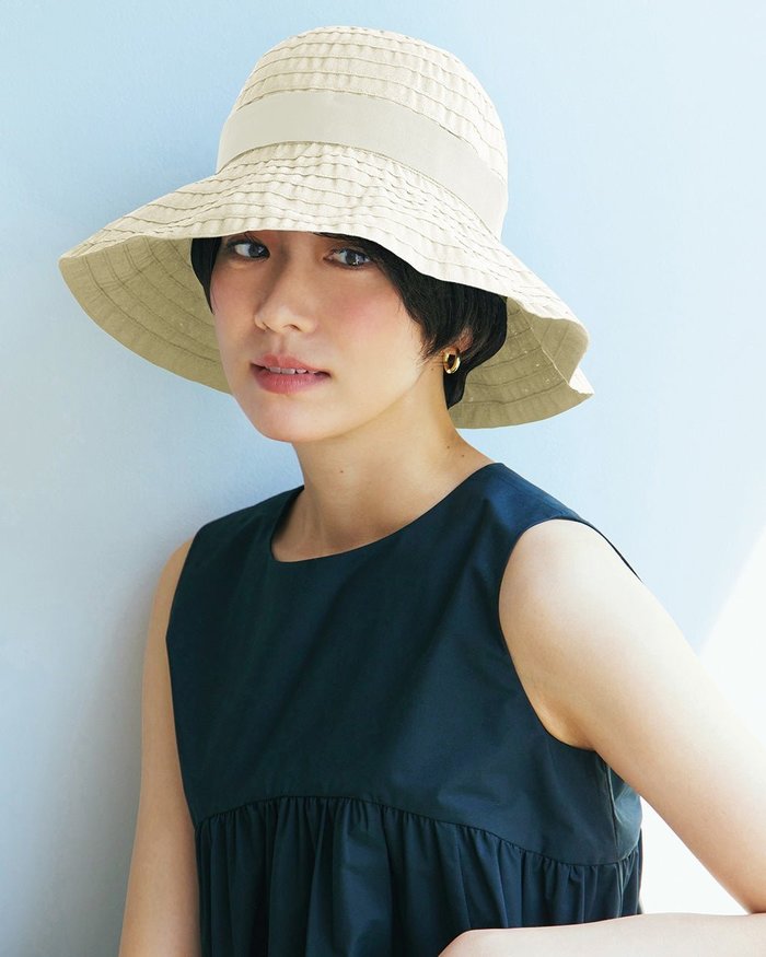 【ドゥクラッセ/DoCLASSE】の-10℃涼感リボンハット・KOKAGE インテリア・キッズ・メンズ・レディースファッション・服の通販 founy(ファニー) https://founy.com/ ファッション Fashion レディースファッション Fashion for Women レイングッズ・傘・晴雨兼用傘 Umbrellas & Rain Gear グログラン Grosgrain, Grosgrain Ribbon ダメージ Distressed, Destroyed リボン Ribbon, Bow エレガント 上品 Elegant 夏 Summer 帽子 Hat, Headwear 日傘 Parasol, UV Umbrella 洗える Machine Washable |ID: prp329100004934061 ipo3291000000037032656