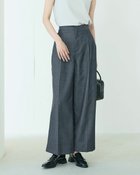 【ドゥクラッセ/DoCLASSE】のデニムライクウール・パンツ ネイビー|ID: prp329100004934069 ipo3291000000037098216