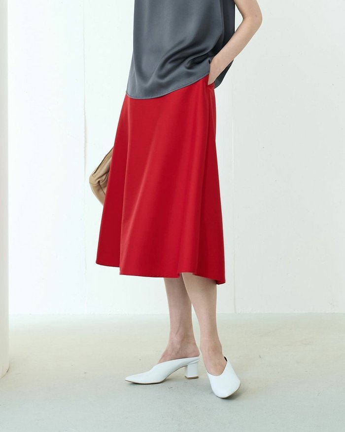 【ドゥクラッセ/DoCLASSE】の二重織り・Aラインスカート インテリア・キッズ・メンズ・レディースファッション・服の通販 founy(ファニー) https://founy.com/ ファッション Fashion レディースファッション Fashion for Women スカート Skirts Aライン・フレアスカート A-Line & Flared Skirts フレア Flare, Flared ロング Long, Long-Length 春 Spring 秋 Autumn |ID: prp329100004934070 ipo3291000000037032686