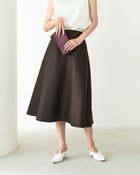 【ドゥクラッセ/DoCLASSE】の二重織り・Aラインスカート ブラウン|ID: prp329100004934070 ipo3291000000037032689