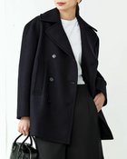 【ドゥクラッセ/DoCLASSE】のプレミアムウール・Pコート ネイビー|ID: prp329100004934071 ipo3291000000037246461