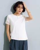 【ドゥクラッセ/DoCLASSE】のレースデザイン/半袖・ドゥクラッセTシャツ ホワイト|ID: prp329100004934087 ipo3291000000037032736