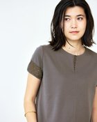【ドゥクラッセ/DoCLASSE】のレースデザイン/半袖・ドゥクラッセTシャツ チャコール|ID: prp329100004934087 ipo3291000000037032740