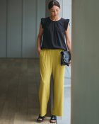 【ドゥクラッセ/DoCLASSE】のUVスラブ・ストレートパンツ/68㎝ 人気、トレンドファッション・服の通販 founy(ファニー) ファッション Fashion レディースファッション Fashion for Women パンツ Pants & Trousers ストレート Straight, Straight Cut ワイド Wide, Wide Fit 人気 Popular, Best Seller ビジネス 仕事 通勤 Business / Work / Commuting 夏 Summer 旅行 Travel thumbnail イエローグリーン|ID: prp329100004934091 ipo3291000000037032788