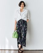 【ドゥクラッセ/DoCLASSE】のUVスラブ・ストレートパンツ/68㎝ 人気、トレンドファッション・服の通販 founy(ファニー) ファッション Fashion レディースファッション Fashion for Women パンツ Pants & Trousers ストレート Straight, Straight Cut ワイド Wide, Wide Fit 人気 Popular, Best Seller ビジネス 仕事 通勤 Business / Work / Commuting 夏 Summer 旅行 Travel thumbnail ネイビー&times;グリーン|ID: prp329100004934091 ipo3291000000037032792