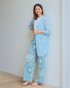 【ドゥクラッセ/DoCLASSE】のUVスラブ・ストレートパンツ/68㎝ 人気、トレンドファッション・服の通販 founy(ファニー) ファッション Fashion レディースファッション Fashion for Women パンツ Pants & Trousers ストレート Straight, Straight Cut ワイド Wide, Wide Fit 人気 Popular, Best Seller ビジネス 仕事 通勤 Business / Work / Commuting 夏 Summer 旅行 Travel thumbnail アクアブルー|ID: prp329100004934091 ipo3291000000037032794