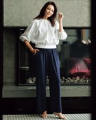 【ドゥクラッセ/DoCLASSE】のUVスラブ・ストレートパンツ/68㎝ ネイビー|ID: prp329100004934091 ipo3291000000037102396