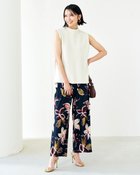 【ドゥクラッセ/DoCLASSE】のUVスラブ・ストレートパンツ/63㎝ ボタニカル|ID: prp329100004934092 ipo3291000000037098252