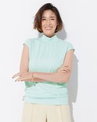 【ドゥクラッセ/DoCLASSE】のUVスラブ・ハイネックフレンチトップス サックス|ID: prp329100004934093 ipo3291000000037032816