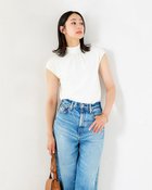 【ドゥクラッセ/DoCLASSE】のUVスラブ・ハイネックフレンチトップス オフホワイト|ID: prp329100004934093 ipo3291000000037032819