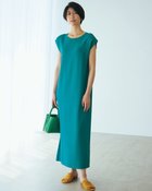【ドゥクラッセ/DoCLASSE】のUVニット・リブベルト2WAYワンピース ティール|ID: prp329100004934094 ipo3291000000037098254