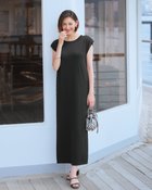 【ドゥクラッセ/DoCLASSE】のUVニット・リブベルト2WAYワンピース ブラック|ID: prp329100004934094 ipo3291000000037246493
