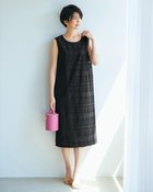 【ドゥクラッセ/DoCLASSE】のエンブロイダリーレース・サックドレス ブラック|ID: prp329100004934096 ipo3291000000037102416