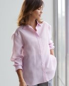 【ドゥクラッセ/DoCLASSE】のオーガンジー・シャツブラウス ピンク|ID: prp329100004934101 ipo3291000000037098261