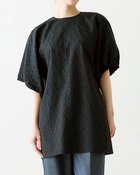 【ドゥクラッセ/DoCLASSE】のふくれジャカード・パフブラウス ブラック|ID: prp329100004934102 ipo3291000000037098265