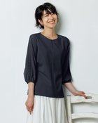 【ドゥクラッセ/DoCLASSE】のレースデザイン/パフ袖・ドゥクラッセTシャツ ミッドナイトブルー|ID: prp329100004934113 ipo3291000000037057334