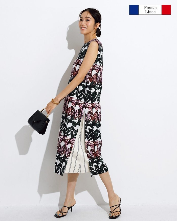 【ドゥクラッセ/DoCLASSE】のフレンチリネン・スリットロングチュニック インテリア・キッズ・メンズ・レディースファッション・服の通販 founy(ファニー) https://founy.com/ ファッション Fashion レディースファッション Fashion for Women ワンピース Dresses チュニック Tunic Tops & Dresses クール Cool, Chic スタイリッシュ Stylish, Fashionable ストレート Straight, Straight Cut スリット Slit, Slit Detail フレンチ French, French Style モダン Modern, Contemporary リネン Linen, Linen Fabric |ID: prp329100004934120 ipo3291000000037102432