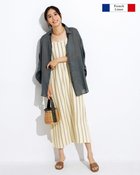 【ドゥクラッセ/DoCLASSE】のソフトコットン・キャミワンピース ストライプ|ID: prp329100004934121 ipo3291000000037246528
