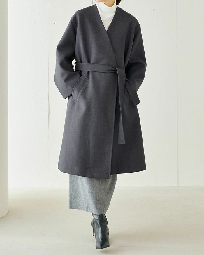 【ドゥクラッセ/DoCLASSE】のウールボンディング・フレアコート インテリア・キッズ・メンズ・レディースファッション・服の通販 founy(ファニー) https://founy.com/ ファッション Fashion レディースファッション Fashion for Women アウター Coat / Outerwear Collection コート・ロングコート・ピーコート Long Coats, Peacoats & More ショルダー Shoulder, Shoulder Strap ドロップ Drop Shoulder, Dropped Style パターン Pattern, Design Print フレア Flare, Flared ボンディング Bonding, Bonded Fabric |ID: prp329100004934148 ipo3291000000037102456