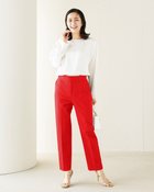 【ドゥクラッセ/DoCLASSE】のストレッチダブルクロス・スティックパンツ69㎝ レッド|ID: prp329100004934184 ipo3291000000037098344