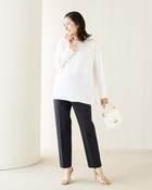 【ドゥクラッセ/DoCLASSE】のストレッチダブルクロス・スティックパンツ69㎝ ネイビー|ID: prp329100004934184 ipo3291000000037098345