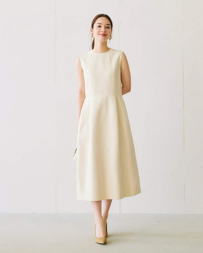 【ドゥクラッセ/DoCLASSE】のループツイード・フィット&フレアワンピース インテリア・キッズ・メンズ・レディースファッション・服の通販 founy(ファニー) https://founy.com/ ファッション Fashion レディースファッション Fashion for Women ワンピース Dresses セットアップ Set-Up, Coordinated Outfit ツイード Twill, Twill Weave フレア Flare, Flared ミックス Mix, Mixed Style ループ Loop, Loop Knit エレガント 上品 Elegant |ID: prp329100004934186 ipo3291000000037102500