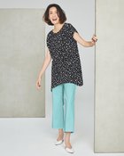 【ドゥクラッセ/DoCLASSE】の二重織コットンストレッチ・脚長ブーツカット アクアブルー|ID: prp329100004934203 ipo3291000000037033209