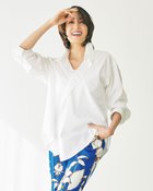 【ドゥクラッセ/DoCLASSE】のストレッチコットン・アシンメトリーシャツ ホワイト|ID: prp329100004934209 ipo3291000000037246573