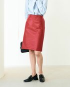 【ドゥクラッセ/DoCLASSE】のストレッチエコレザー・ナロースカート 人気、トレンドファッション・服の通販 founy(ファニー) ファッション Fashion レディースファッション Fashion for Women スカート Skirts おすすめ Recommended / Our Picks ジャケット Jacket, Outerwear スマート Smart, Elegant フォルム Silhouette, Form 今季 This Season, Current Season thumbnail レッド|ID: prp329100004934243 ipo3291000000037033358