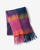 【ドゥクラッセ/DoCLASSE】のグラデチェック・フラッフィーストール ピンク・パターン|ID: prp329100004934257 ipo3291000000037033407