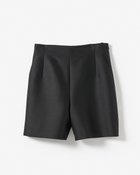 【ドゥクラッセ/DoCLASSE】のシルクウールツイル・ハーフパンツ ブラック|ID: prp329100004934264 ipo3291000000037246611