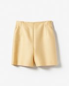 【ドゥクラッセ/DoCLASSE】のシルクウールツイル・ハーフパンツ イエロー|ID: prp329100004934264 ipo3291000000037246612