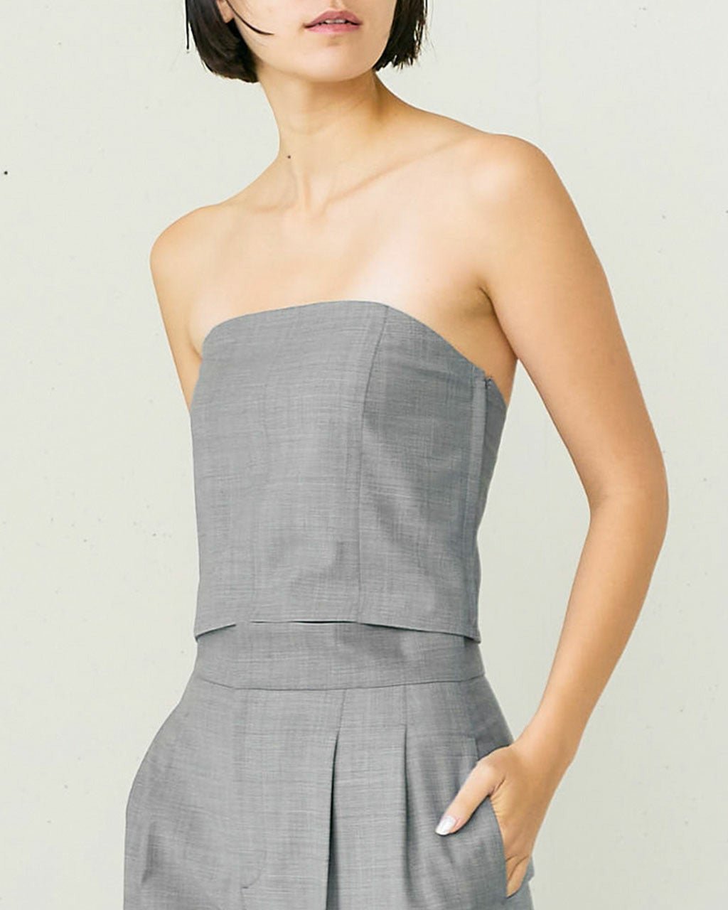 【ドゥクラッセ/DoCLASSE】のストレッチウール・ビスチェ 人気、トレンドファッション・服の通販 founy(ファニー) 　ファッション　Fashion　レディースファッション　Fashion for Women　トップス・カットソー　Cut & Sew Tops　シャツ・ブラウス・オフィスカジュアル　Elegant Blouses & Button-Ups　ビスチェ　Bustiers & Corset Tops / Layered Bustier Style　おすすめ　Recommended / Our Picks　なめらか　Smooth, Silky Texture　インナー　Innerwear　クール　Cool, Chic　ジャケット　Jacket, Outerwear　ストレッチ　Stretch, Stretchy Fabric　ビスチェ　Bustier, Corset Top　モダン　Modern, Contemporary　 other-1|ID: prp329100004934268 ipo3291000000037033439