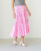 【ドゥクラッセ/DoCLASSE】のコットンローン・プリントティアードスカート 人気、トレンドファッション・服の通販 founy(ファニー) ファッション Fashion レディースファッション Fashion for Women スカート Skirts ティアードスカート Tiered Skirts ギャザー Gathered, Ruffled ティアード Tiered, Tiered Style ハンド Hand, Handmade プリント Print, Printed Pattern 夏 Summer thumbnail ピンク|ID: prp329100004934273 ipo3291000000037033458