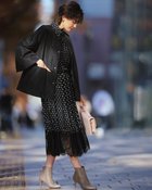 【ドゥクラッセ/DoCLASSE】のポルカドット・ジョーゼットスカート ドット|ID: prp329100004934278 ipo3291000000037033474