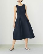 【ドゥクラッセ/DoCLASSE】のマトラッセクロス・フィット&フレアワンピ―ス ネイビー|ID: prp329100004934324 ipo3291000000037102626