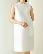 【ドゥクラッセ/DoCLASSE】のオクタダブルクロス・コクーンワンピース ホワイト|ID: prp329100004934328 ipo3291000000037102629