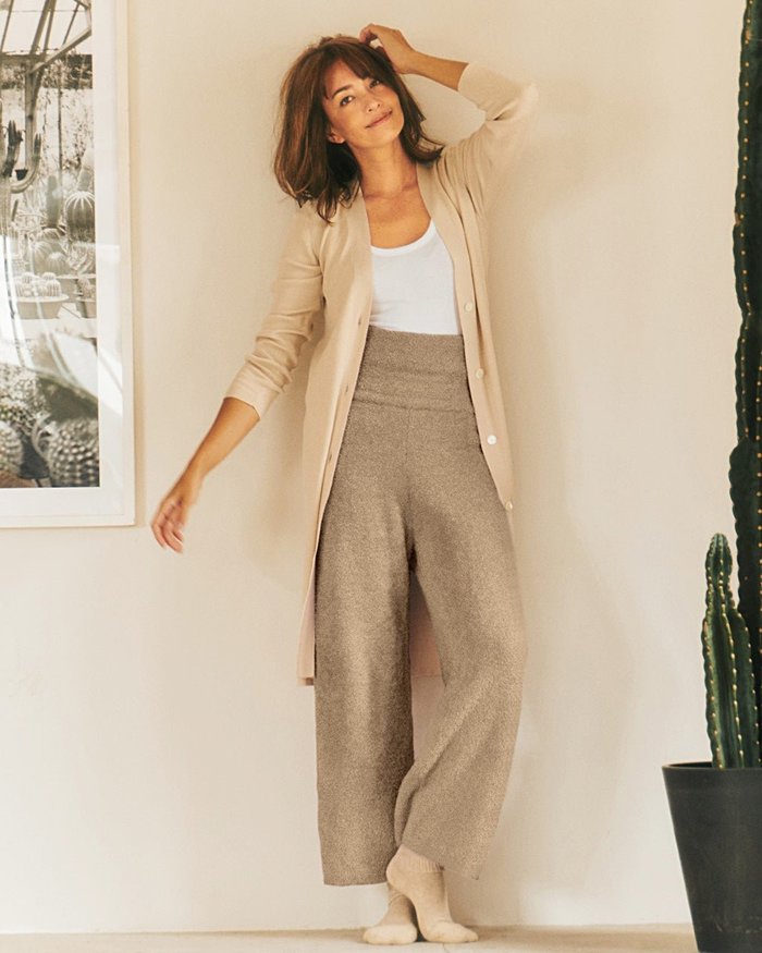 【ヌックル/Nukle】のNukle・テディワイドパンツ インテリア・キッズ・メンズ・レディースファッション・服の通販 founy(ファニー) https://founy.com/ ファッション Fashion レディースファッション Fashion for Women パンツ Pants & Trousers なめらか Smooth, Silky Texture ワイド Wide, Wide Fit |ID: prp329100004934333 ipo3291000000037033649