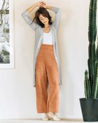 【ヌックル/Nukle】のNukle・テディワイドパンツ アプリコット|ID: prp329100004934333 ipo3291000000037033652