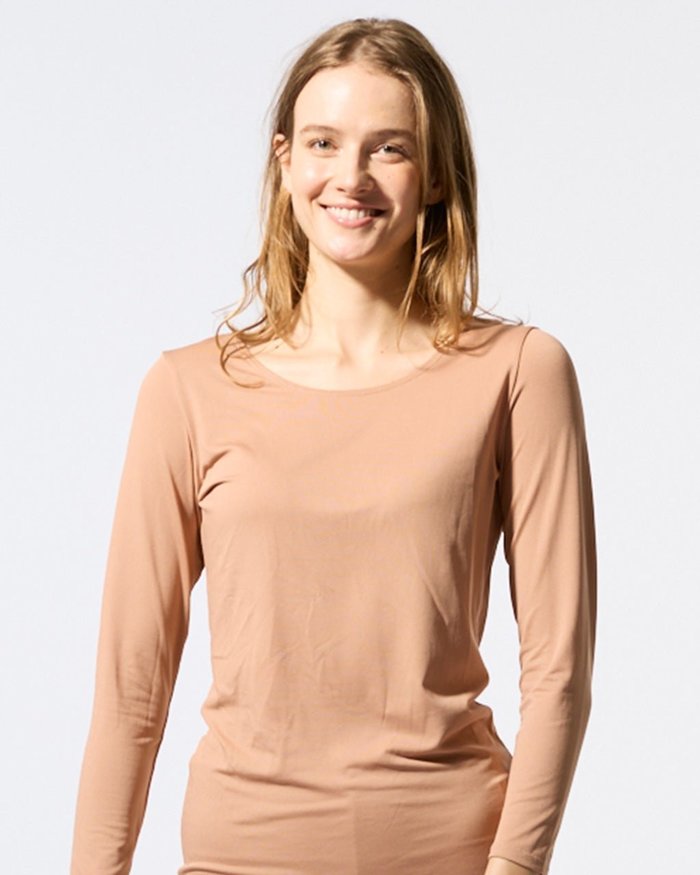 【ヌックル/Nukle】のNukle・ベア天竺めぐりトップス インテリア・キッズ・メンズ・レディースファッション・服の通販 founy(ファニー) https://founy.com/ ファッション Fashion レディースファッション Fashion for Women トップス・カットソー Cut & Sew Tops インナー Innerwear なめらか Smooth, Silky Texture 冬 Winter / This Winter おすすめ Recommended / Our Picks |ID: prp329100004934341 ipo3291000000037102648