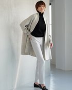 【ドゥクラッセ/DoCLASSE】のスーパーファインメリノ・カシミヤ混コーディガン ライトグレー|ID: prp329100004934342 ipo3291000000037098441