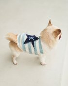 【ヌックル/Nukle】のNukle・テディドッグウェア/ボーダー ブルーグリーン|ID: prp329100004934344 ipo3291000000037033702