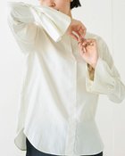 【ドゥクラッセ/DoCLASSE】のワッシャーサテン・フレアスリーブブラウス ホワイト|ID: prp329100004934345 ipo3291000000037102660