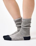 【ヌックル/Nukle】のNukle・裏パイルソックス グレーパターン|ID: prp329100004934346 ipo3291000000037033711