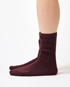 【ヌックル/Nukle】のNukle・裏パイルソックス レッドブラウン|ID: prp329100004934346 ipo3291000000037033716