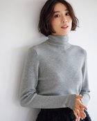 【ドゥクラッセ/DoCLASSE】のマシュマロウール100・タートルネック グレー|ID: prp329100004934350 ipo3291000000037257356
