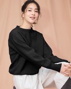 【ドゥクラッセ/DoCLASSE】のスーパーファインメリノ・カシミヤ混セーター ブラック|ID: prp329100004934352 ipo3291000000037257360