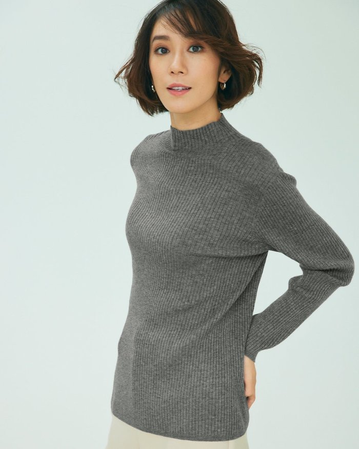 【ドゥクラッセ/DoCLASSE】のリブ編み・ハイネックセーター インテリア・キッズ・メンズ・レディースファッション・服の通販 founy(ファニー) https://founy.com/ ファッション Fashion レディースファッション Fashion for Women トップス・カットソー Cut & Sew Tops ニット Knit Tops & Sweaters なめらか Smooth, Silky Texture シンプル Simple, Minimal セットアップ Set-Up, Coordinated Outfit セーター Sweater, Knitwear ハイネック High Neck, Mock Neck ベスト Vest, Waistcoat |ID: prp329100004934353 ipo3291000000037033754